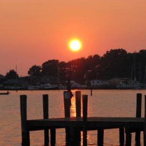 Sunset at Rock Hall