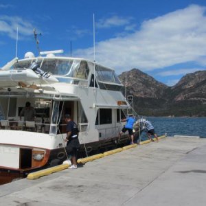 Liberty at Coles Bay East Coast of Tassie Jan 2015