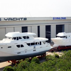 Bering 65 and Bering 80 under construction