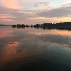 MacGregor Bay on the west side of Georgian Bay, between Lions Head and Wiarton.  Anchored here two nights.  Stretch from Tobermory to Midland was too 