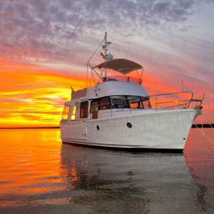 Souther Cross at anchor St Simons, GA