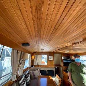 headliner in Boat