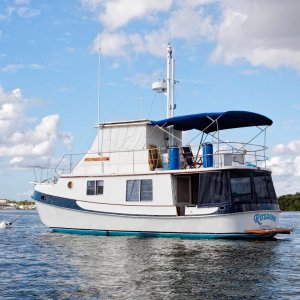 On mooring, Ft. Myers Beach