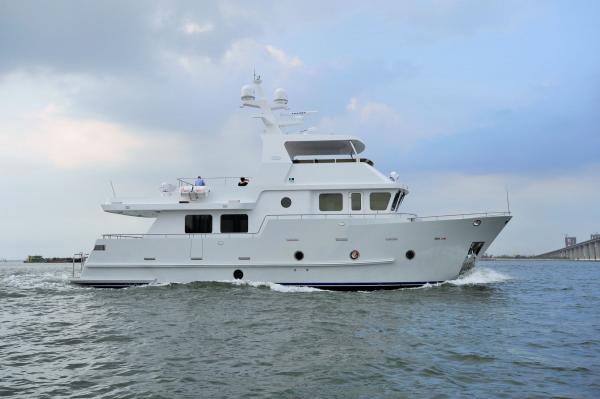 Bering 65   launch   seatrial   May 2015 (7)