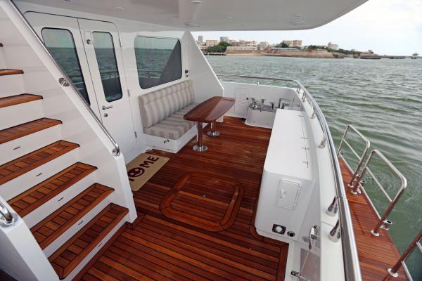 Bering 65   Serge   Steel expedition yacht - Cockpit