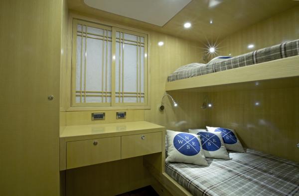 Bering 65   Serge   Steel expedition yacht - Guest stateroom