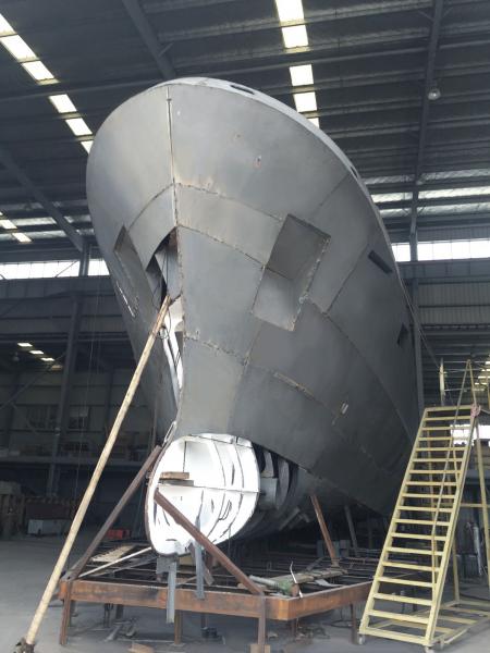 Bering 77   under construction (3)