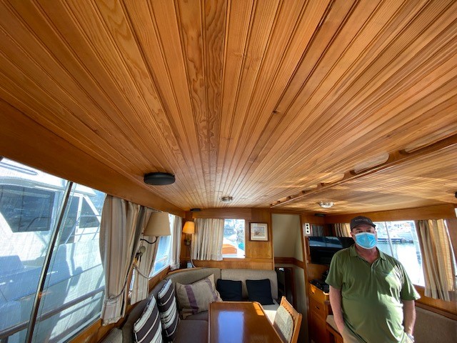 headliner in Boat